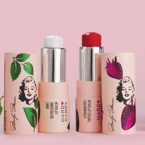 Hard Candy Marilyn Monroe Lip Balm 2 Flavors LOT!